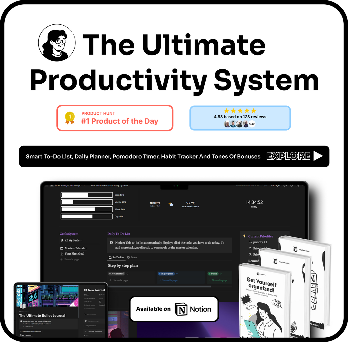 The Ultimate Productivity System – Amelia Notion